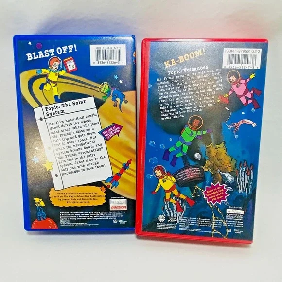 Toys | The Magic School Bus Lot Of 2 Blows Its Top Gets Lost In Space ...